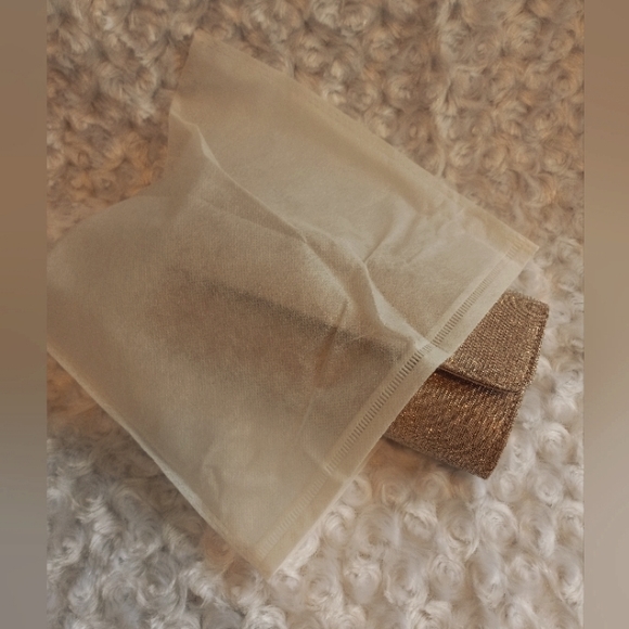 NWOT Hologram Pink Formal Clutch Purse - Picture 9 of 9